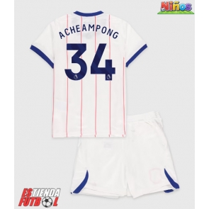 Chelsea Josh Acheampong #34 Tercera Equipación Niños 2026-27 Manga Corta (+ Pantalones cortos)